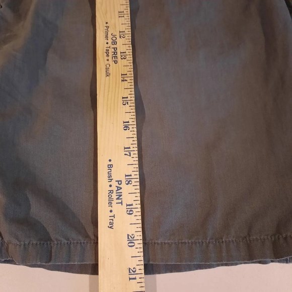 Patagonia Tenpenny Shorts Mens 38 Gray Organic Cotton Nylon Utility Hiking - Picture 9 of 10